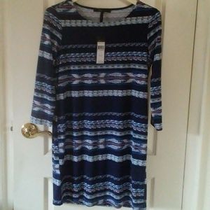 BCBGMaxAzriaBohoBatik3/4SleeveDress